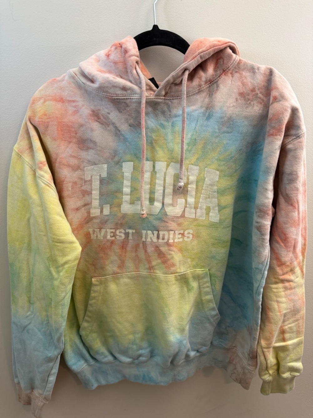 St Lucia Tie Dye Hoodie